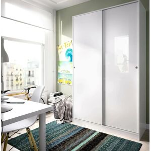Armario Denali - Guardarropa compacto, puertas correderas, paneles duraderos Armario Denali - Guardarropa compacto, puertas correderas, paneles duraderos