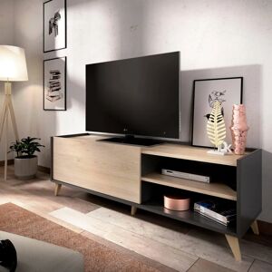 DMORA Mueble de TV Asinara - Diseño Moderno Ahorra Espacio DMORA Mueble de TV Asinara - Diseño Moderno Ahorra Espacio