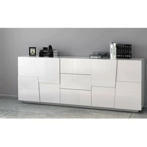 Dmora Yoel Buffet - Armario de salón italiano que ahorra espacio Dmora Yoel Buffet - Armario de salón italiano que ahorra espacio