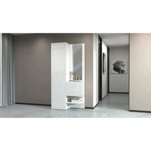 Dmora Vinicio Mueble de Entrada - Espejo y Almacenamiento - 90x35h190cm Dmora Vinicio Mueble de Entrada - Espejo y Almacenamiento - 90x35h190cm