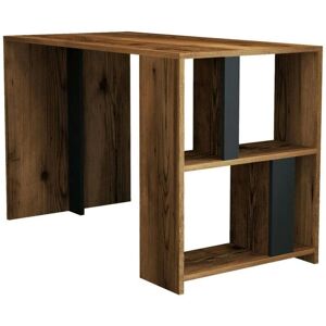 Dmora - Schedar - Nogal - Antracita - Desk Dmora - Schedar - Nogal - Antracita - Desk