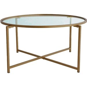 Mesa de café Dmora Cursa - Modern, Vidrio templado ecológico, 83x83x40 cm Mesa de café Dmora Cursa - Modern, Vidrio templado ecológico, 83x83x40 cm