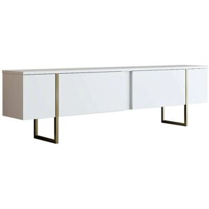 Dmora Mueble de TV Dgridell - Montaje en pared - 180x30h50 cm Dmora Mueble de TV Dgridell - Montaje en pared - 180x30h50 cm