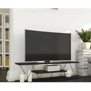 Dmora Estante de TV Moderna - Ahorro de espacio, Montaje en pared, 120cm Dmora Estante de TV Moderna - Ahorro de espacio, Montaje en pared, 120cm