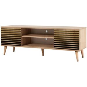 Mueble de TV Dmora Montado en Pared - Roble Mueble de TV Dmora Montado en Pared - Roble