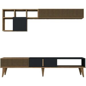 Dmora - Pared Equipada Dmalavas - Moderna, Multifuncional, Ahorra Espacio - Mueble de Pared Dmora - Pared Equipada Dmalavas - Moderna, Multifuncional, Ahorra Espacio - Mueble de Pared