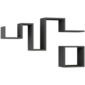 Dmora Dhenriqu Estantería de Pared - Diseño Moderno Multifuncional Dmora Dhenriqu Estantería de Pared - Diseño Moderno Multifuncional