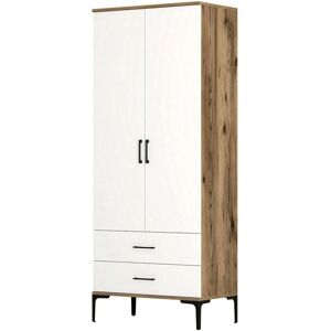 Armario Dpan Dmora - 2 Puertas, Modern, 80x201cm Armario Dpan Dmora - 2 Puertas, Modern, 80x201cm