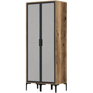 Dmora - Armario 2 puertas Dpret - Espacioso, Moderno, Elegante - Armario Dmora - Armario 2 puertas Dpret - Espacioso, Moderno, Elegante - Armario