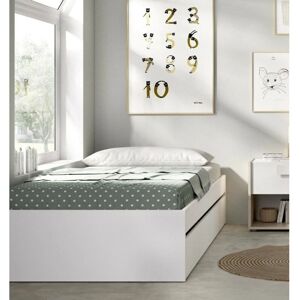 Dmora Deckroa - Blanco - 90x190 cm - Bed Dmora Deckroa - Blanco - 90x190 cm - Bed