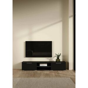 Dmora - Dtheat - Negro - 172.7x39.9x33.1 cm - mueble TV Dmora - Dtheat - Negro - 172.7x39.9x33.1 cm - mueble TV