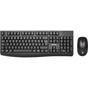 Vultech KM-821W Tastiera Mouse Wireless Italiano Nero Vultech KM-821W Tastiera Mouse Wireless Italiano Nero