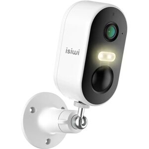 Isiwi Draadloze Batterij Camera - 2K Bullet voor buiten Isiwi Draadloze Batterij Camera - 2K Bullet voor buiten