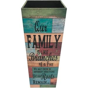 Mobili Rebecca Rebecca Umbrella Stand Colorful Wooden MDF Vintage - Umbrella Stand Mobili Rebecca Rebecca Umbrella Stand Colorful Wooden MDF Vintage - Umbrella Stand