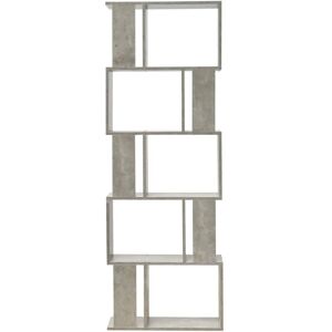 Estantería Rebecca Mobili - 5 Estantes Moderno Separador de Espacios Estantería Rebecca Mobili - 5 Estantes Moderno Separador de Espacios