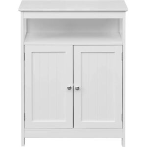 Rebecca White Bathroom Cabinet with Shelves - Bathroom Storage Furniture Rebecca White Bathroom Cabinet with Shelves - Bathroom Storage Furniture