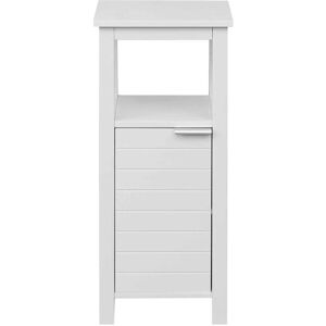 Mobili Rebecca Rebecca Muebles Armario de pedestal Ahorrador de espacio para baño Mobili Rebecca Rebecca Muebles Armario de pedestal Ahorrador de espacio para baño
