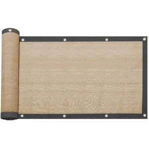 Rebecca Barrière Antivent - Écran d'Ombre pour Balcon - Beige 10m - Publicité Rebecca Barrière Antivent - Écran d'Ombre pour Balcon - Beige 10m - Publicité