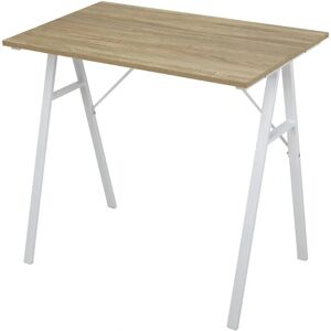 Rebecca Mobilier Meubles Table Porte PC Bureau en Bois Acier Beige Moderne Gaming - Publicité Rebecca Mobilier Meubles Table Porte PC Bureau en Bois Acier Beige Moderne Gaming - Publicité