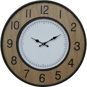 Rebecca Vintage Wall Clock - 50cm MDF Metal Decor Rebecca Vintage Wall Clock - 50cm MDF Metal Decor