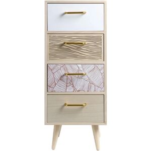 Mobili Rebecca Rebecca Mobili Commode Fine en Bois - Rangement Chambre - Publicité Mobili Rebecca Rebecca Mobili Commode Fine en Bois - Rangement Chambre - Publicité