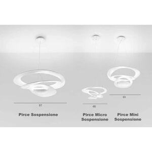 Artemide Pirce Micro LED Suspension - Lumière Blanc Chaud Artemide Pirce Micro LED Suspension - Lumière Blanc Chaud