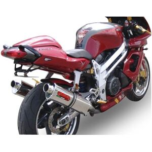 Sistema di scarico GPR RSV 1000 R Factory - Omologato, Argento Sistema di scarico GPR RSV 1000 R Factory - Omologato, Argento