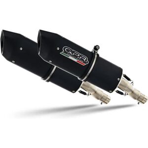 Sistema di scarico GPR Furore - Omologato, Nero, Leggero Sistema di scarico GPR Furore - Omologato, Nero, Leggero
