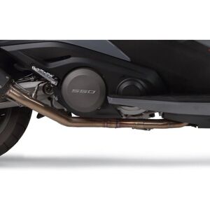 Sistema de Escape GPR Evo4 Nero Kymco Ak 550 - Homologado, Ligero, 400mm Sistema de Escape GPR Evo4 Nero Kymco Ak 550 - Homologado, Ligero, 400mm
