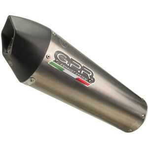 Sistema di Scarico GPR Alpha 4.0 - Titanio, Nero - Moto Sistema di Scarico GPR Alpha 4.0 - Titanio, Nero - Moto