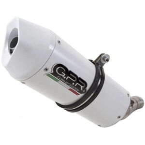 Sistema di scarico omologato GPR Evo4 Fs/Fs Adventure - Bianco Sistema di scarico omologato GPR Evo4 Fs/Fs Adventure - Bianco