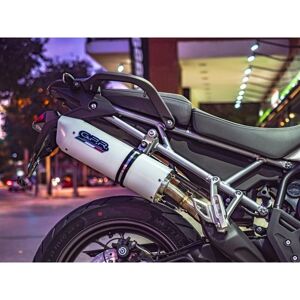 Sistema de escape GPR Evo10 Blanco - Silenciador de moto Sistema de escape GPR Evo10 Blanco - Silenciador de moto