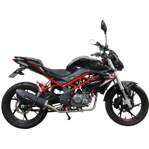 Gpr Evo4 Nero Benelli Bn 125 Scarico - Omologato, Leggero, Italia Gpr Evo4 Nero Benelli Bn 125 Scarico - Omologato, Leggero, Italia