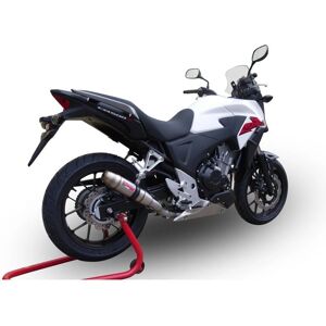 Sistema di Scarico Gpr Deeptone Inox - Rotondo, Acciaio Satinato, 370mm - Componente moto Sistema di Scarico Gpr Deeptone Inox - Rotondo, Acciaio Satinato, 370mm - Componente moto
