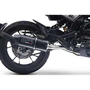 Sistema di scarico Gpr Evo4 Nero - Omologato, Ovale, Nero Sistema di scarico Gpr Evo4 Nero - Omologato, Ovale, Nero