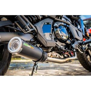 Sistema di Scarico Omologato in Titanio Nero GPR - Kawasaki Vulcan 650 S Sistema di Scarico Omologato in Titanio Nero GPR - Kawasaki Vulcan 650 S