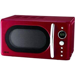 Four à micro-ondes numérique Akai avec grill MW203 20L 700W Rouge - Publicité Four à micro-ondes numérique Akai avec grill MW203 20L 700W Rouge - Publicité