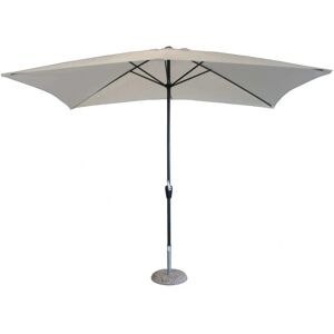 GARDENESS Sombrilla de Jardín 2x3m Poste Central de Acero - Beige - Rectangular GARDENESS Sombrilla de Jardín 2x3m Poste Central de Acero - Beige - Rectangular