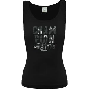 Champion Heritage Classics Sleeveless Black Womens Sports Vest Top - Sports Vest Champion Heritage Classics Sleeveless Black Womens Sports Vest Top - Sports Vest