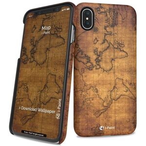 I-Paint Hard Case Map voor iPhone X - Telefoonhoesje I-Paint Hard Case Map voor iPhone X - Telefoonhoesje