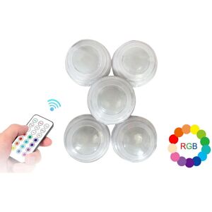 BES Set 5 faretti LED RGB - Luci LED RGB BES Set 5 faretti LED RGB - Luci LED RGB