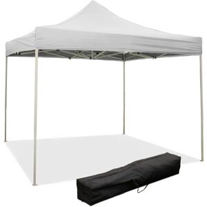 Gazebo pieghevole 2x2 bianco in PVC impermeabile - Gazebo Gazebo pieghevole 2x2 bianco in PVC impermeabile - Gazebo