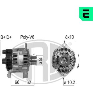 Alternateur ERA 210271A - 14V 110A pour Fiat, Peugeot, Citroën - Publicité Alternateur ERA 210271A - 14V 110A pour Fiat, Peugeot, Citroën - Publicité