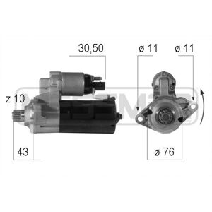 ERA 220606A Arranque - OEM VW 02E 911 023 HX ERA 220606A Arranque - OEM VW 02E 911 023 HX