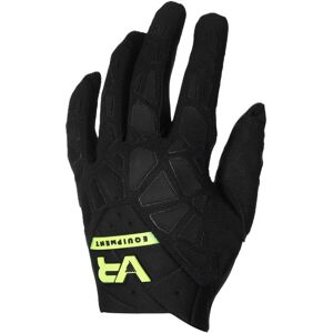 Guantes VR46 EQUGVMX007 - Palma de cuero de microfibra - Protección de articulaciones D30 - Puño con palanca de silicona Guantes VR46 EQUGVMX007 - Palma de cuero de microfibra - Protección de articulaciones D30 - Puño con palanca de silicona