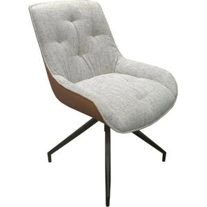 Veriaffari.it Modello Agora Sedia da pranzo in ecopelle grigio chiaro Veriaffari.it Modello Agora Sedia da pranzo in ecopelle grigio chiaro