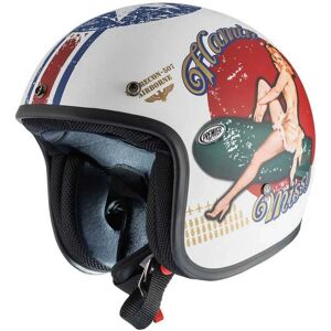 Premier CLASSIC PIN UP 8 BM - Casco de moto retro ligero Premier CLASSIC PIN UP 8 BM - Casco de moto retro ligero