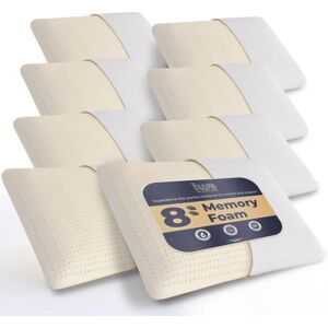 La Almohada de Espuma Viscoelástica The White Stone - Ergonómica, Transpirable, Hipoalergénica La Almohada de Espuma Viscoelástica The White Stone - Ergonómica, Transpirable, Hipoalergénica