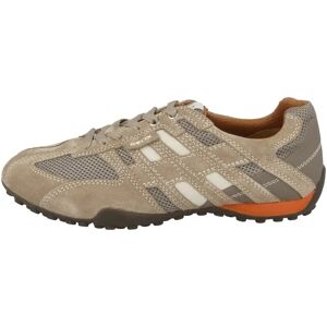 GEOX Snake Men's Beige Veloursleder Casual Sneakers - Sneaker GEOX Snake Men's Beige Veloursleder Casual Sneakers - Sneaker