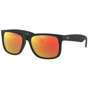 Ray-Ban Justin Color Mix RB4165 - 622/6Q (klein schwarz matt/rot verspiegelt) Ray-Ban Justin Color Mix RB4165 - 622/6Q (klein schwarz matt/rot verspiegelt)